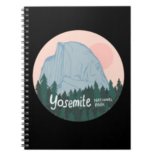Yosemite National Park Half Dome Notebook