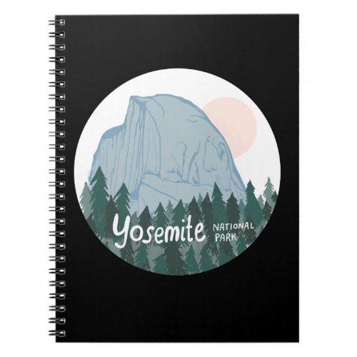 Yosemite National Park Half Dome Notebook