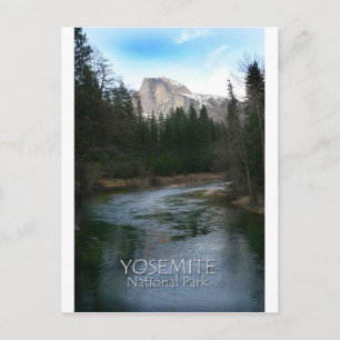Yosemite National Park Half Dome Postcard