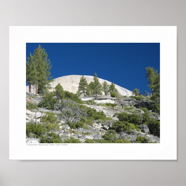 Yosemite National Park - Half Dome Poster (Front)