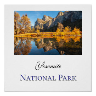 Yosemite National Park in Autumn Poster