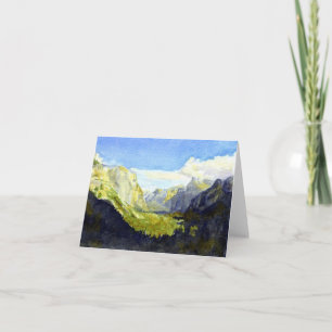 Yosemite National Park, Inspiration Point #2 Card