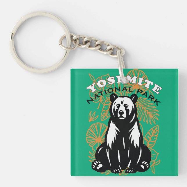 Yosemite national park keychain (Front)