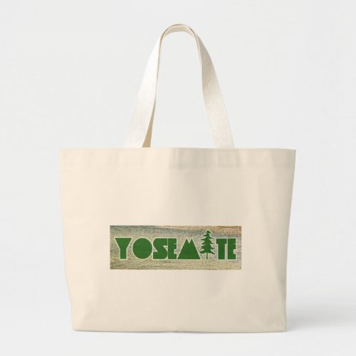 Yosemite National Park Large Tote Bag