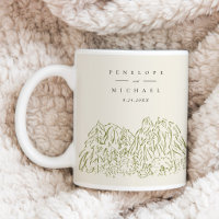 Yosemite National Park Line Art Wedding