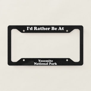 Yosemite National Park - LPF License Plate Frame