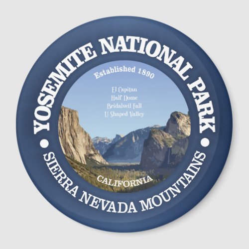 Yosemite National Park Magnet