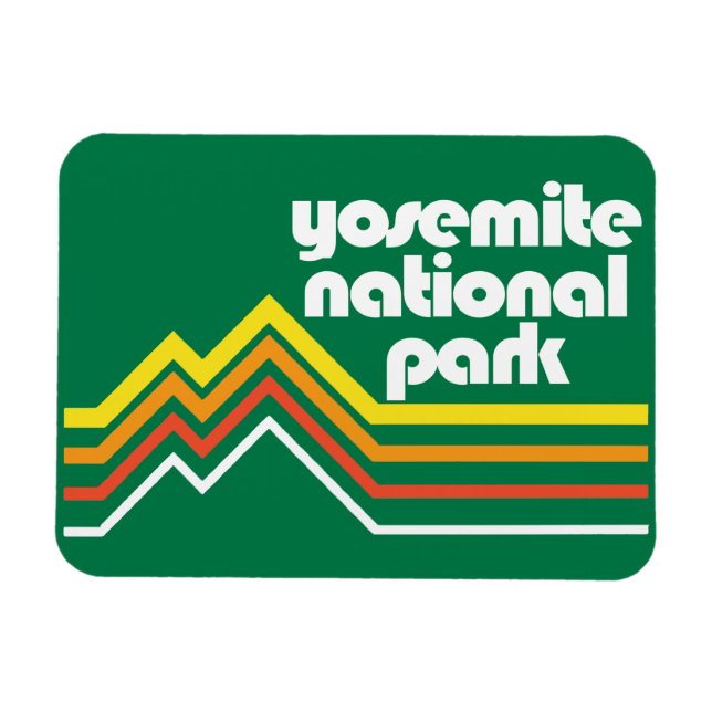 Yosemite National Park Magnet (Horizontal)