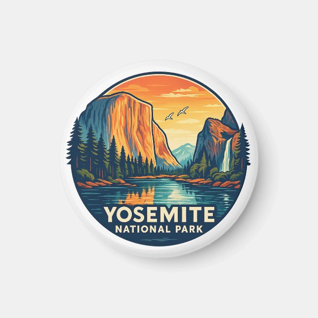 Yosemite National Park  Magnet (Front)