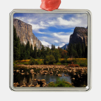Yosemite National Park Metal Ornament
