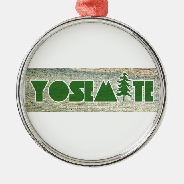 Yosemite National Park Metal Ornament (Front)