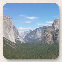 Yosemite National Park Mountain Valley Scenic Beverage Coaster