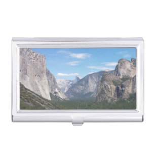 Yosemite National Park Mountain Valley Scenic Business Card Case