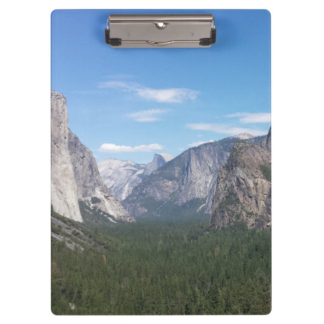 Yosemite National Park Mountain Valley Scenic Clipboard (Front)