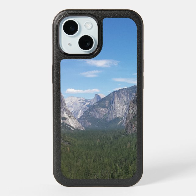 Yosemite National Park Mountain Valley Scenic iPhone 15 Case (Back)
