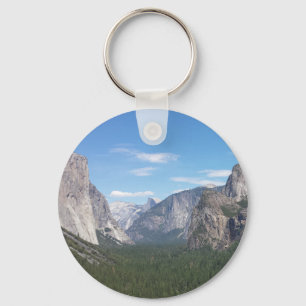 Yosemite National Park Mountain Valley Scenic Keychain