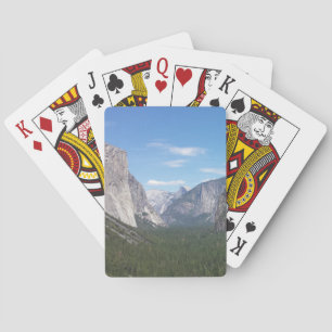 Yosemite National Park Mountain Valley Scenic Poker Cards
