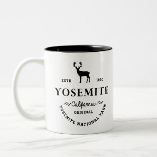 Yosemite national park original 1 Two-Tone coffee mug