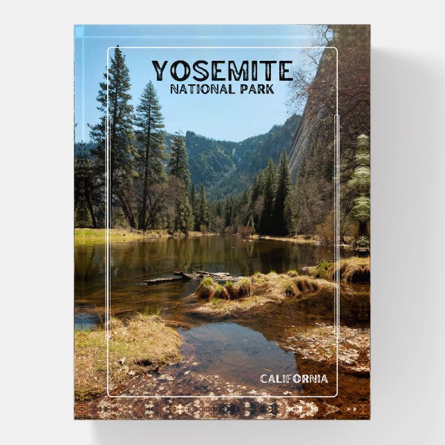 Yosemite National Park Paperweight (Vertical)