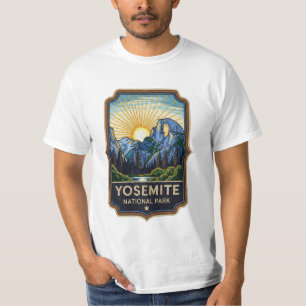 Yosemite National Park Patch T-Shirt