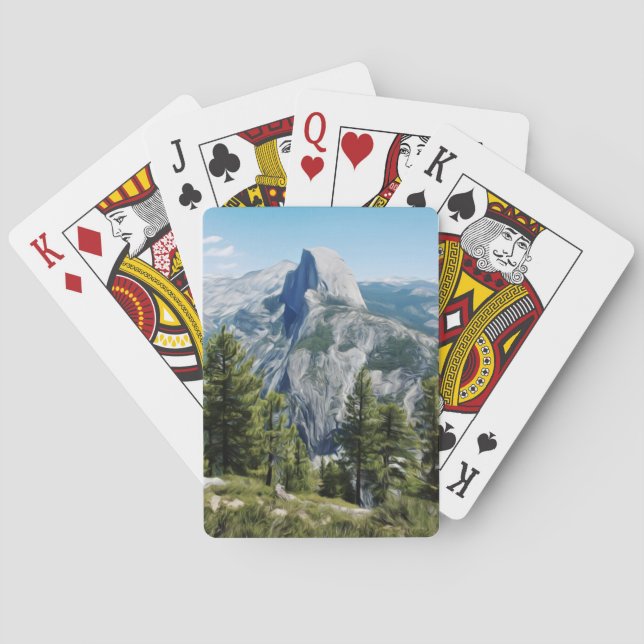 Yosemite National Park Poker Cards (Back)