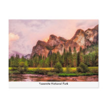 Yosemite National Park Post Card