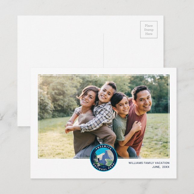 Yosemite National Park Postcard (Front/Back)