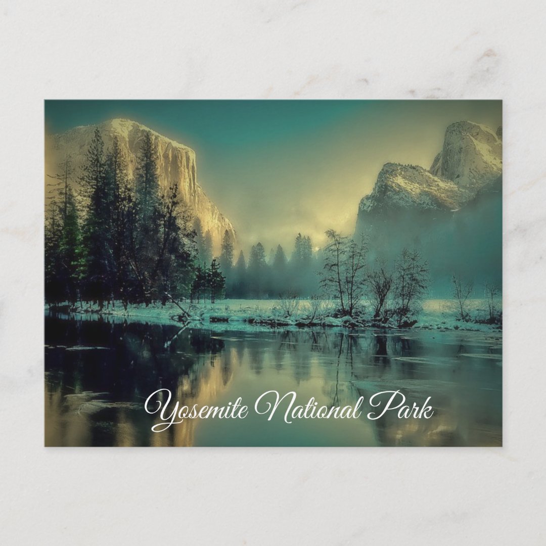 Yosemite National Park Postcard Zazzle
