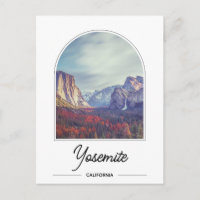 Yosemite National Park Postcard