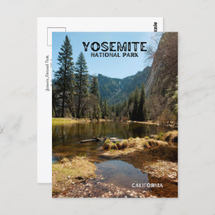 Yosemite National Park Postcard