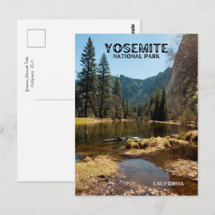 Yosemite National Park Postcard