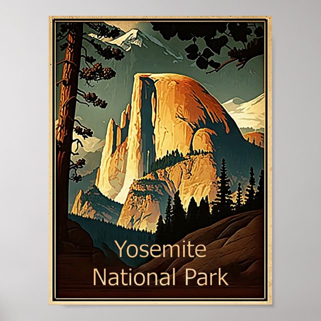 Yosemite National Park  Poster (Front)