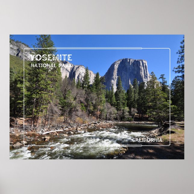 Yosemite National Park Poster (Front)