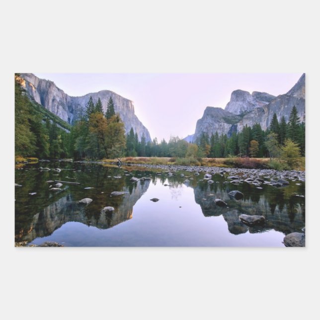 Yosemite National Park Rectangular Sticker (Front)