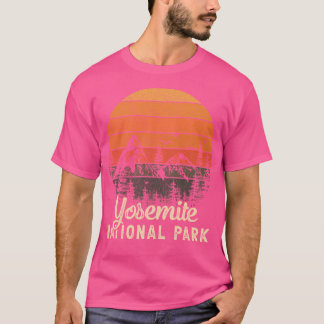 Yosemite National Park Retro Gift T-Shirt