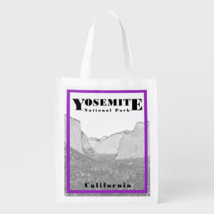 Yosemite National Park Reusable Grocery Bag