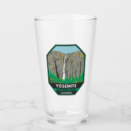 Yosemite National Park Ribbon Falls California  Glass
