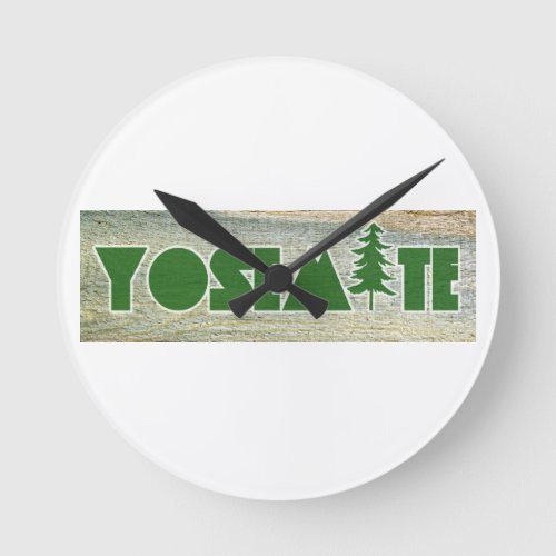 Yosemite National Park Round Clock