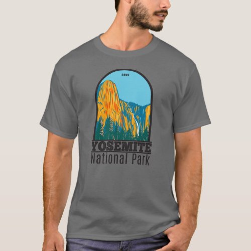 Yosemite National Park Sentinel Fall California T_Shirt