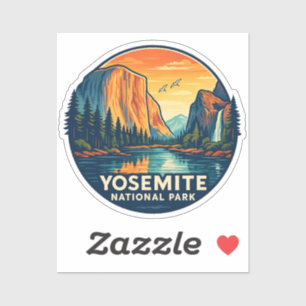 Yosemite National Park Sticker