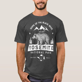 Yosemite National Park T California Bear Vintage G T-Shirt