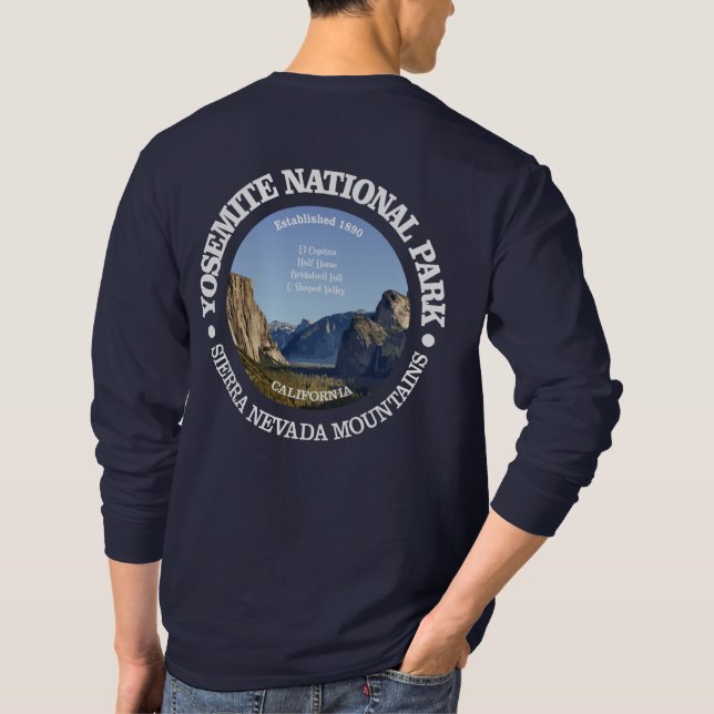 Yosemite National Park T-Shirt (Back)