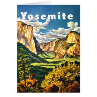 Yosemite National Park Travel Art Cards