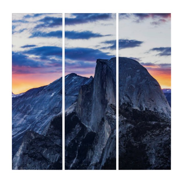 Yosemite National Park Triptych (Front)