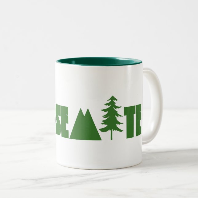 Yosemite National Park Two-Tone Coffee Mug (Front Right)