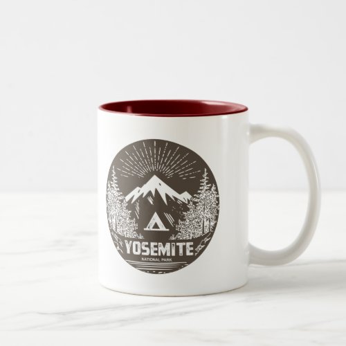 Yosemite National Park Two_Tone Coffee Mug