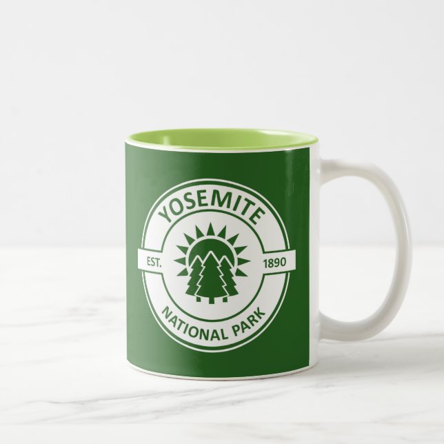 Yosemite National Park Two-Tone Coffee Mug (Right)