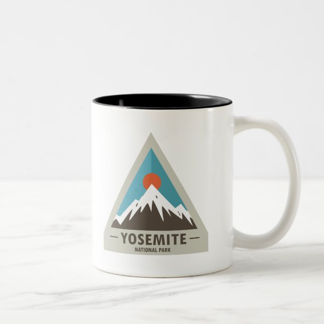 Yosemite National Park Two-Tone Coffee Mug (Right)