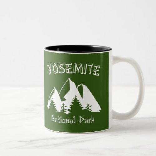 Yosemite National Park Two_Tone Coffee Mug