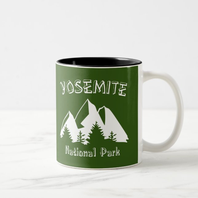 Yosemite National Park Two-Tone Coffee Mug (Right)